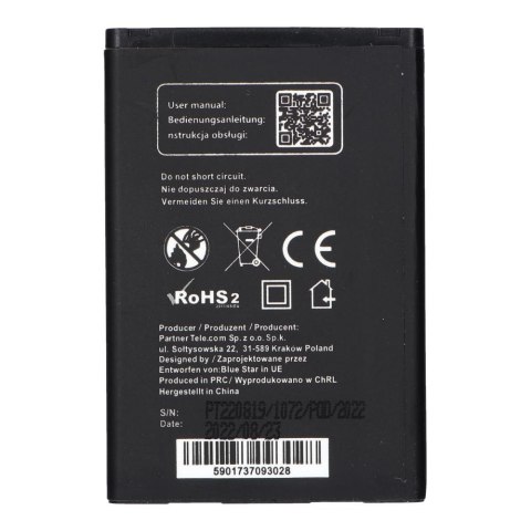 Bateria do LG L3 / L5 / P970 Optimus Black / P690 Optimus Net 1300 mAh Blue Star Premium