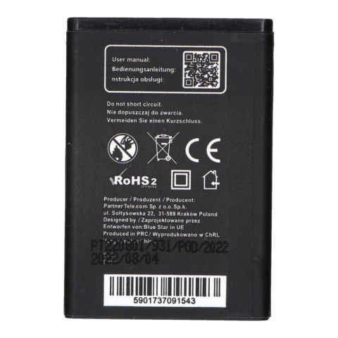 Bateria do Samsung E250 / X200 / X680 / C300 / E900 1000 mAh Blue Star Premium