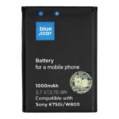 Bateria do Sony Ericsson K750i / W800 / W550i / Z300 1000 mAh Blue Star Premium