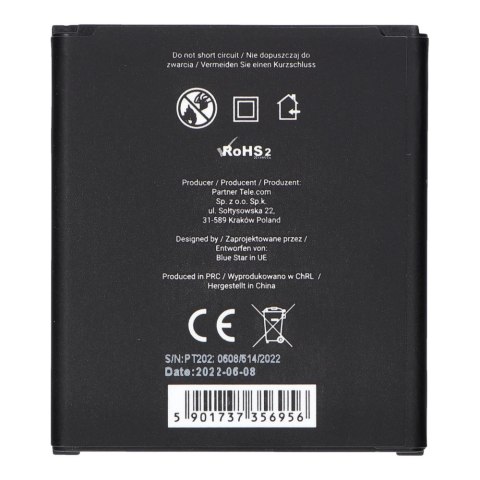 Bateria do Samsung J1 J100 2000 mAh Blue Star Premium