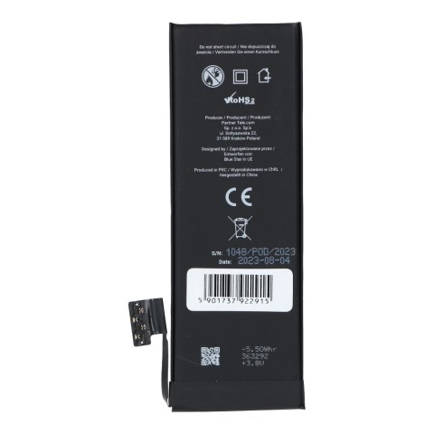 Bateria do iPhone 5 1440 mAh Blue Star HQ