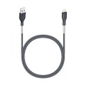 Kabel USB A do Lightning Forcell F-Energy 2,4A 12W Carbon 1 m CB-01A czarny