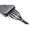 Kabel USB C do Lightning Forcell F-Energy PD 3A 27W Cafule 1,2 m C259 czarny