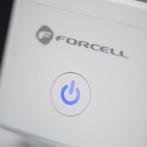 Inteligentne gniazdko 230V Forcell F-Energy EU02 z WiFi, programatorem i wsparciem dla Tuya / Amazon Alexa białe