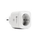 Inteligentne gniazdko 230V Forcell F-Energy EU02 z WiFi, programatorem i wsparciem dla Tuya / Amazon Alexa białe