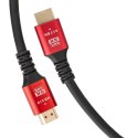 Kabel HDMI 2.1 8K 60Hz / 4K 120Hz - Ultra High Speed, HDR, eARC, VRR, 48Gbps 1 m czarny