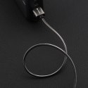 Kabel USB A do Lightning Forcell F-Energy 2,4A 12W Metal 2 m C236 srebrny