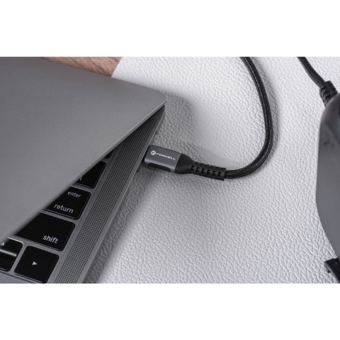 Kabel USB C do Lightning Forcell F-Energy PD 3A 27W Cafule 3 m C259 czarny