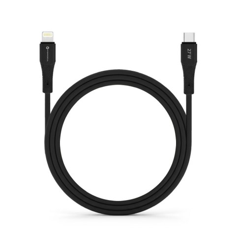 Kabel USB C do Lightning Forcell F-Energy PD 3A 27W Silicone 1 m C346 czarny