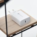 Ładowarka sieciowa do telefonu Forcell F-Energy USB C QC4.0 PD 3A 25W TFK-TC-25WPD biała