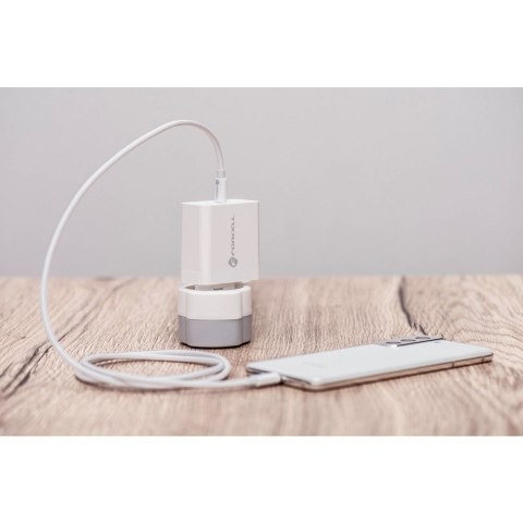 Ładowarka sieciowa do telefonu Forcell F-Energy USB C QC4.0 PD 3A 45W TFK-TC-45WPD biała