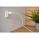Ładowarka sieciowa do telefonu Forcell F-Energy USB C + USB A QC4.0 PD 3A 30W TFK-TC-30WPD biała
