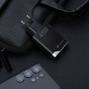 Ładowarka sieciowa do telefonu Forcell F-Energy Ultra Slim GaN III 2 x USB C PD QC4.0 3A 45W B245201(2C) czarna