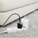 Ładowarka sieciowa do telefonu Forcell F-Energy Ultra Slim GaN III USB C PD QC4.0 3A 35W B135101-E czarna