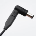 Uniwersalny zasilacz do laptopa 90W Forcell F-Energy USB C + 6 końcówek E856 czarny