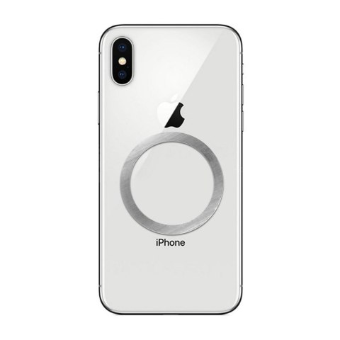 Blaszki uniwersalne / ring / magnesy magnetyczne kompatybilny z MagSafe srebrne