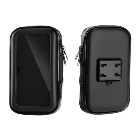 Uchwyt motocyklowy na zamek wodoodporny ( 4,8" - 5,5" ) CM756 czarny