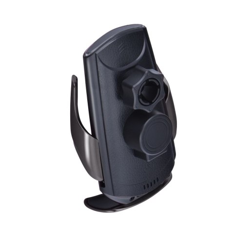 Uchwyt na telefon do samochodu indukcyjny automatyczny Forcell F-Grip HS1 Qi 15W do szyby / kratki czarny