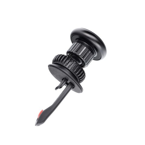 Uchwyt na telefon do samochodu magnetyczny Blue Star Smart Lock Round Magnetic do kratki czarny