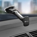 Uchwyt na telefon do samochodu magnetyczny Forcell F-Grip Carbon H-CT327 do szyby / deski czarny