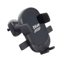 Uchwyt na telefon do samochodu uniwersalny Blue Star Auto Lock X1 do kratki czarny