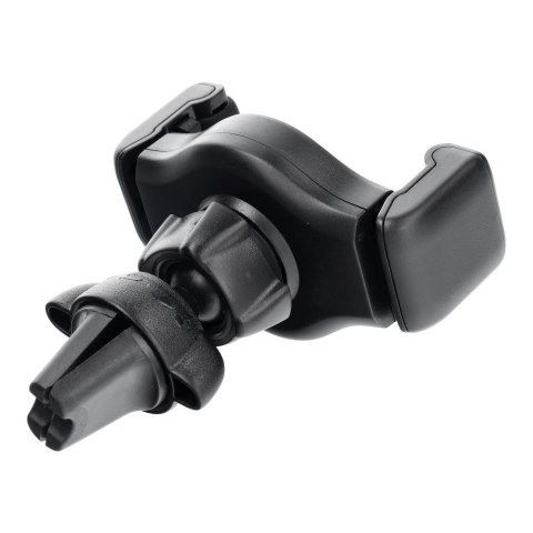Uchwyt na telefon do samochodu uniwersalny Forcell F-Grip Carbon H-CF509 do kratki czarny