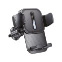 Uchwyt na telefon do samochodu uniwersalny Forcell F-Grip Guardian AV do kratki czarny