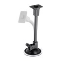Uchwyt na telefon do samochodu uniwersalny Forcell F-Grip Regular 17 cm do szyby / deski / kratki czarny