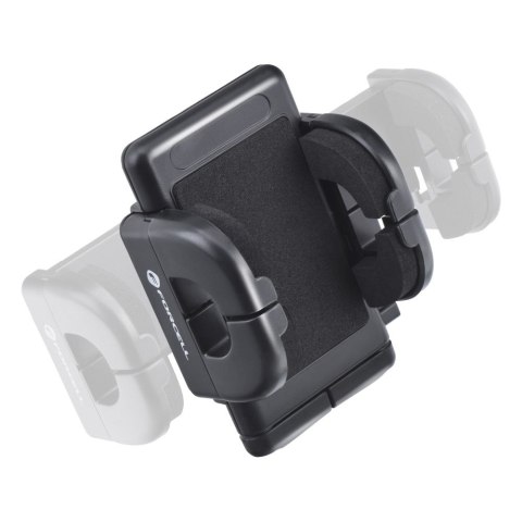 Uchwyt na telefon do samochodu uniwersalny Forcell F-Grip Regular 27 cm do szyby / deski / kratki czarny