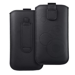 Etui wsuwane na telefon wsuwka do Samsung A51/A31/M21/A22 4G/ Xiaomi Mi 11 LITE 5G/ Oppo Reno5 5G Deko czarne
