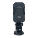 Uchwyt na telefon do samochodu Blue Star Long Arm Classic (18 -23cm) do szyby czarny