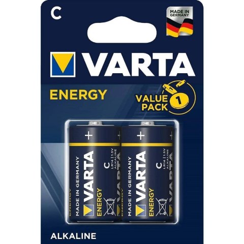VARTA bateria alkaliczna R14 (Typ C) Energy 2 szt