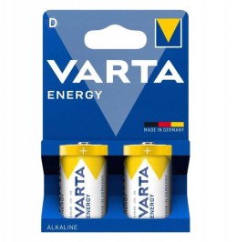 VARTA bateria alkaliczna R20 (Typ D) Energy 2 szt