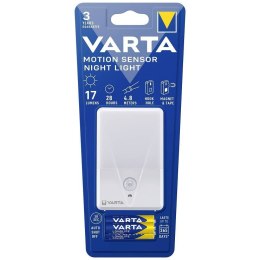 VARTA lampka nocna z czujnikiem ruchu (Motion sensor night lamp) 16624 + 3 x bateria R3 (AAA)