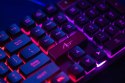 ART zestaw klawiatura przewodowa USB A QWERTY podświetlana + myszka przewodowa USB A podświetlana AK-50 czarny
