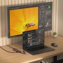 Adapter HUB 7w1 USB C Satechi Slim ST-P7SM szary