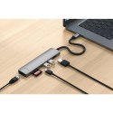 Adapter HUB 7w1 USB C Satechi Slim ST-P7SM szary