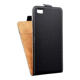 Etui z klapką pionowe na Huawei P8 LITE Slim Flexi Fresh czarne