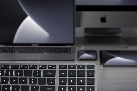 Klawiatura bezprzewodowa QWERTY Satechi Slim X2 ST-BTSX2M szara