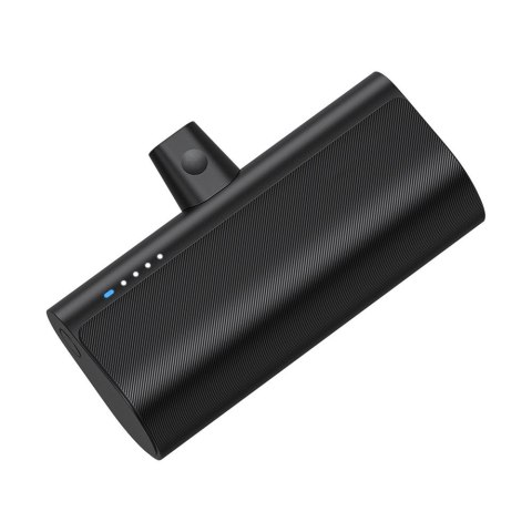 Powerbank Blue Star W0556P 2,1A 5000 mAh z wbudowanym złączem Lightning czarny