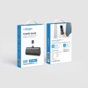 Powerbank Veger PlugOn (W0556/V0556) PD QC3.0 3A 20W 5000 mAh z wbudowanym złączem Typ C czarny