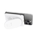Powerbank zgodny z MagSafe Forcell F-Energy MagStand F10K2 QC3.0 PD 5A 20W 10000 mAh biały