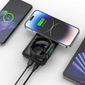Powerbank zgodny z Magsafe Veger MagMulti (W1156) PD QC3.0 3A 22,5W 10000 mAh z ładowaniem indukcyjnym czarny