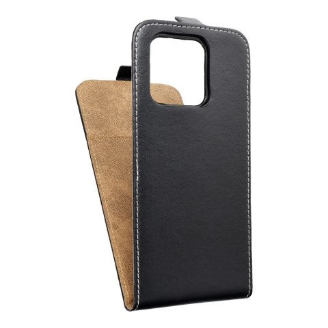 Etui z klapką pionowe na Xiaomi Redmi 10C Slim Flexi Fresh czarne