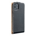 Etui z klapką pionowe na Xiaomi Redmi NOTE 12S Slim Flexi Fresh czarne