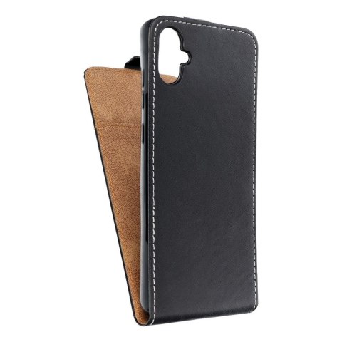 Etui z klapką pionowe na Samsung A05 Slim Flexi Fresh czarne