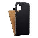 Etui z klapką pionowe na Samsung A32 5G Slim Flexi Fresh czarne