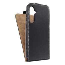 Etui z klapką pionowe na Samsung S23 FE Slim Flexi Fresh czarne