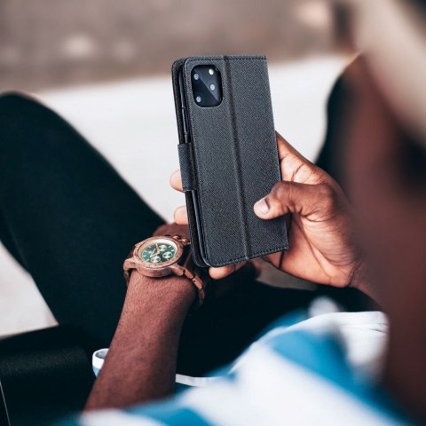 Etui z klapką na Huawei P Smart 2019 Fancy Book czarne