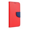 Etui z klapką na iPhone 15 PRO MAX Fancy Book czerwono-granatowe